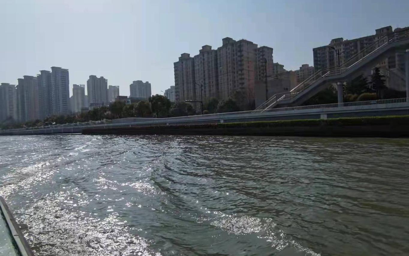 上海苏州河污染图片