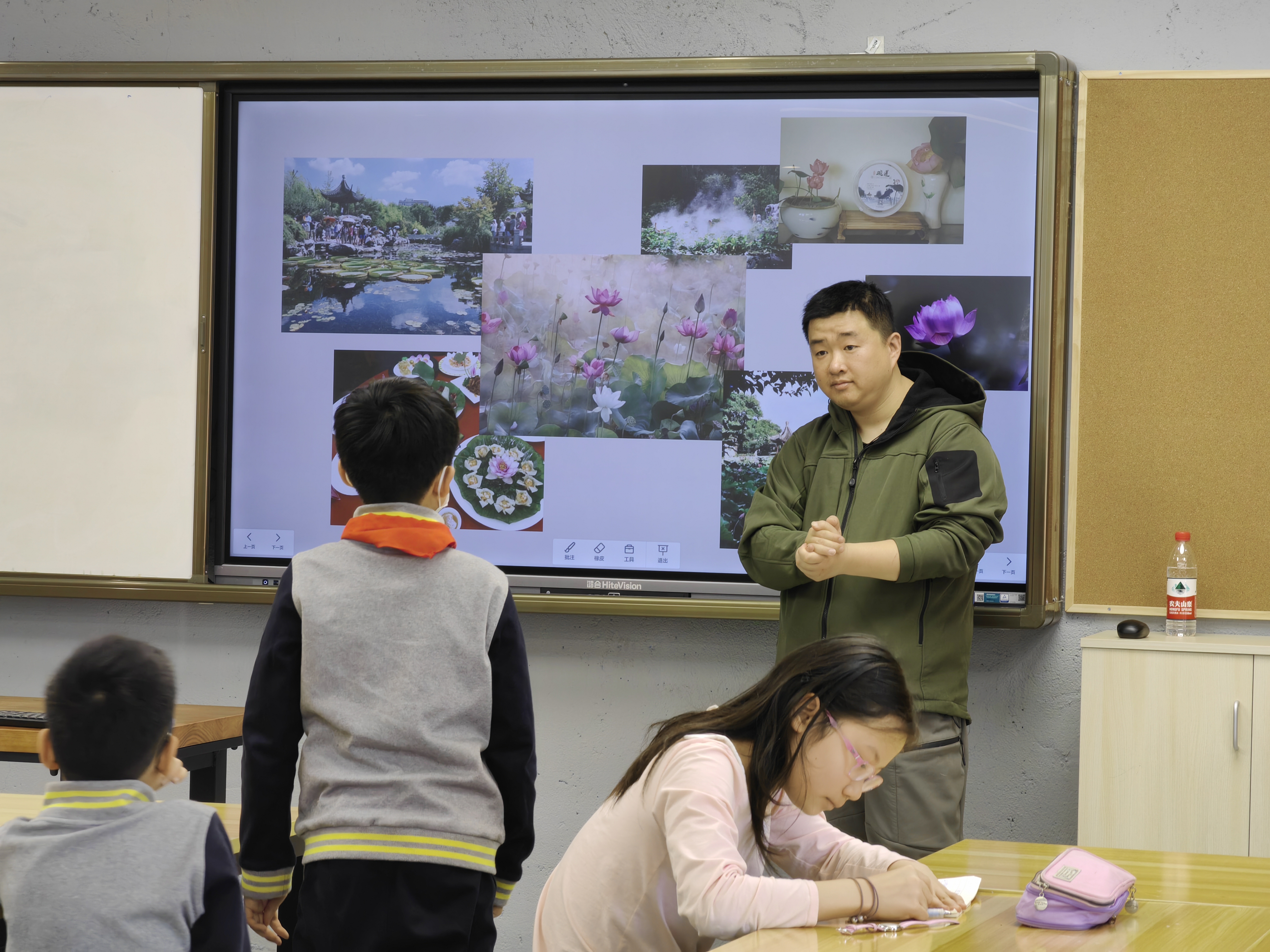 上海古猗园赴曹杨二中附属学校开展自然教育课程