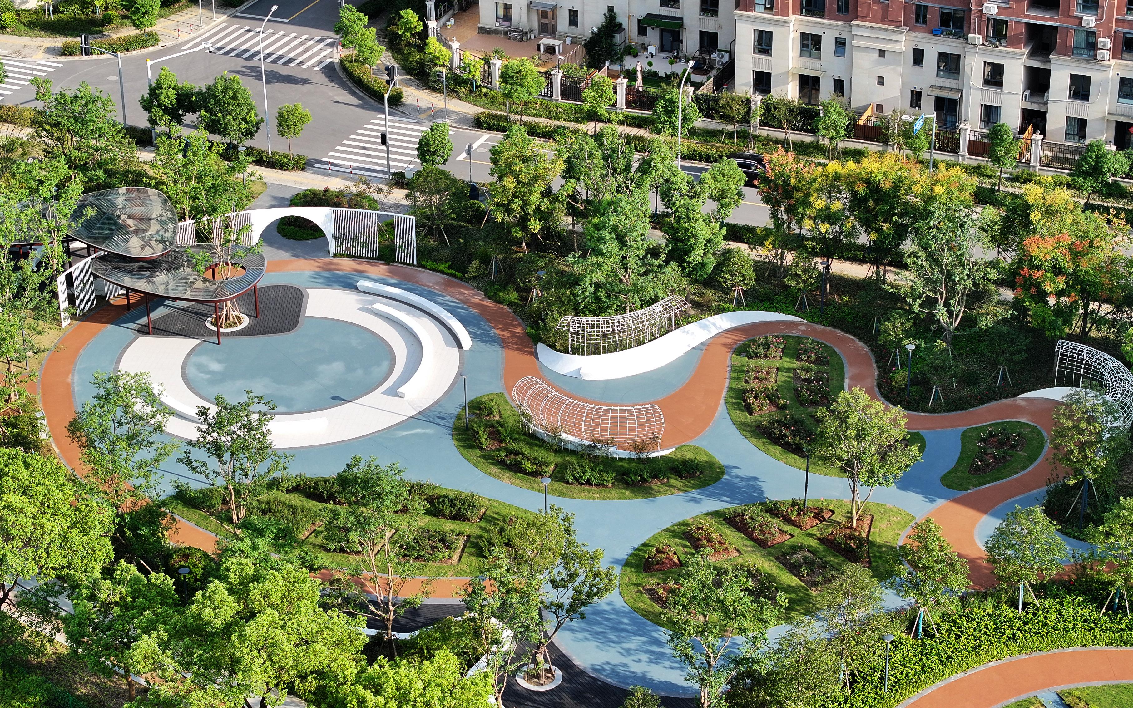 生态花园社区,邻里和合之家——奉贤区"乐活和合"绿道景观提升工程